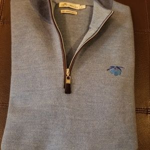 Peter Millar light blue Cherry Hills Pullover